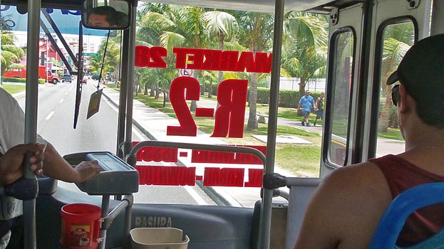 Cancun-Mexico-Bus
